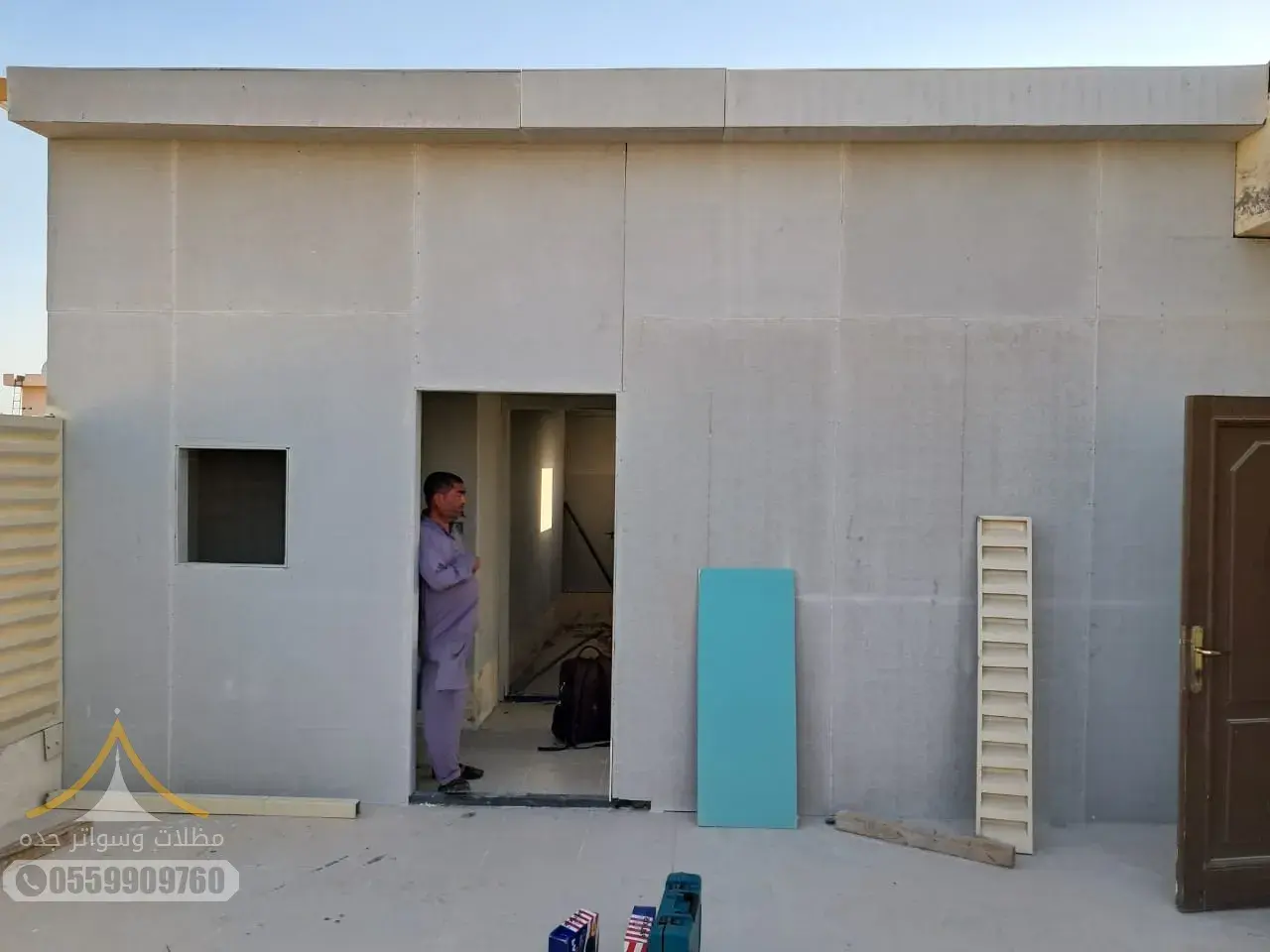 خطوات بناء الملحق في جدة