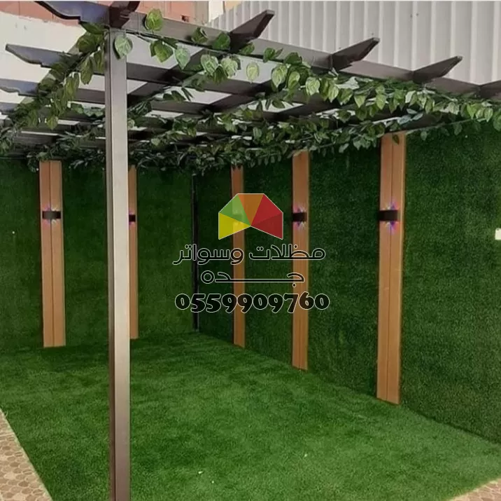 مظلات حدائق برجولات حدائق برجولات خشبية