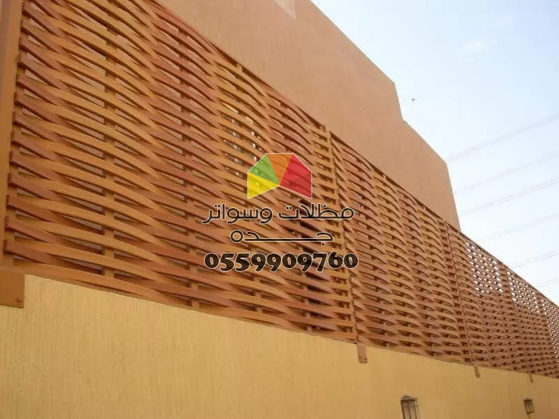 سواتر ومظلات المزاحمية برجولات تركيب بيوت شعر ملكي