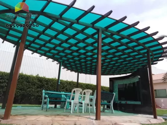 تركيب برجولات حدائق